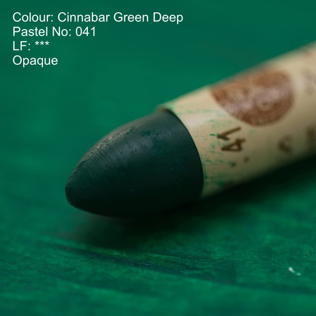Sennelier oil pastel 041 - Cinnabar Green Deep