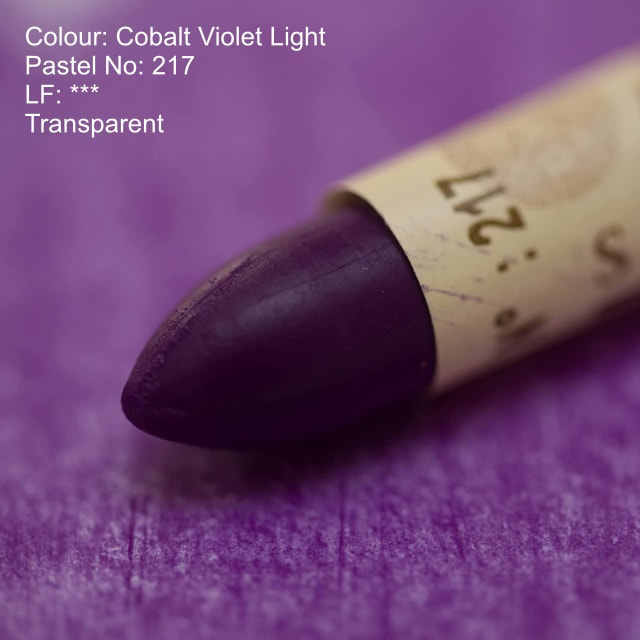 Sennelier oil pastel 217 - Cobalt Violet Light