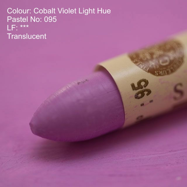 Sennelier oil pastel 095 - Cobalt Violet Light Hue