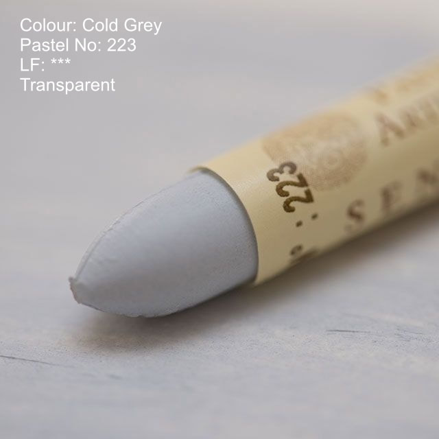 Sennelier oil pastel 223 - Cold Grey