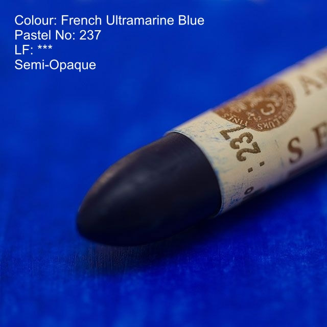 Sennelier oil pastel 237 - French Ultramarine Blue