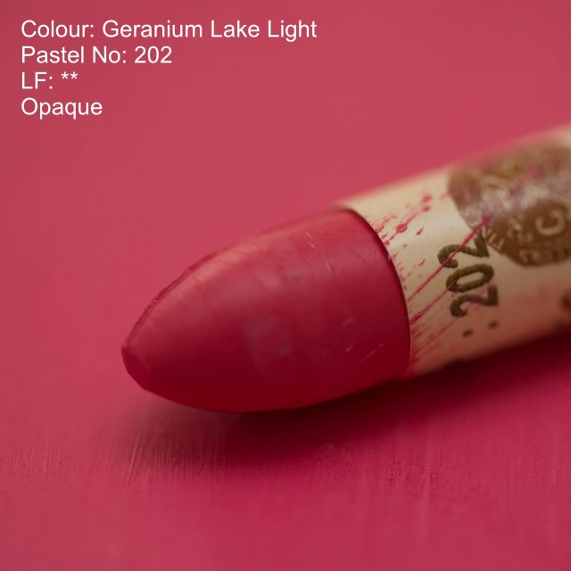 Sennelier oil pastel 202 - Geranium Lake Light