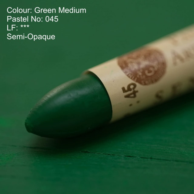 Sennelier oil pastel 045 - Green Medium