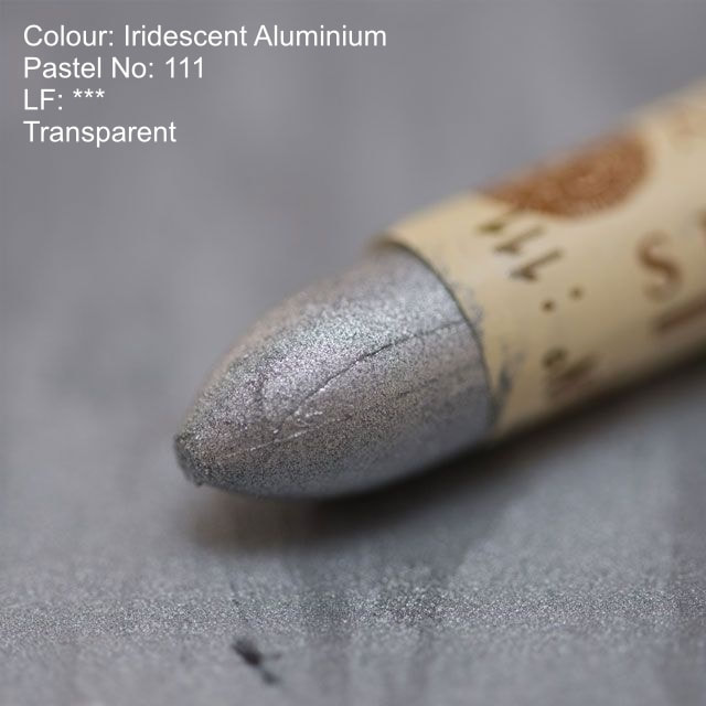 Sennelier oil pastel 111 - Iridescent Aluminium
