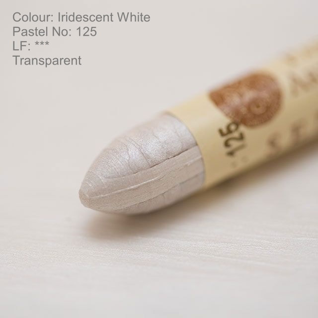 Sennelier oil pastels 125 - Iridescent white