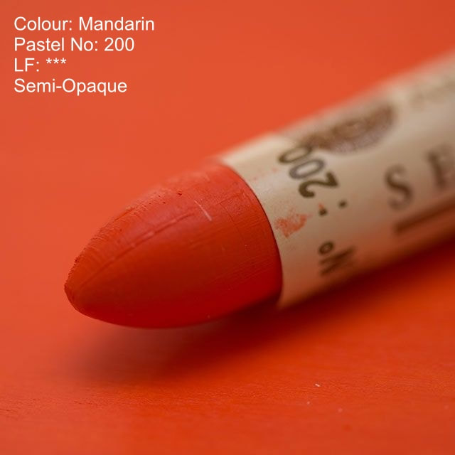 Sennelier oil pastel 200 - Mandarin