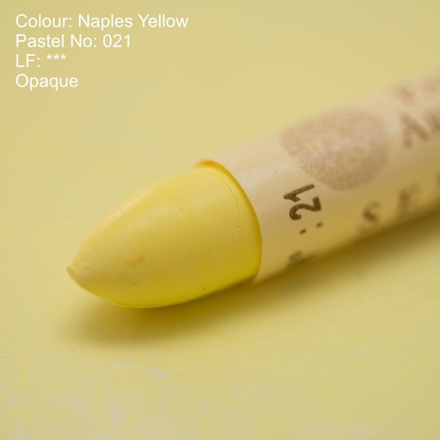 Sennelier oil pastel 021 - Naples Yellow