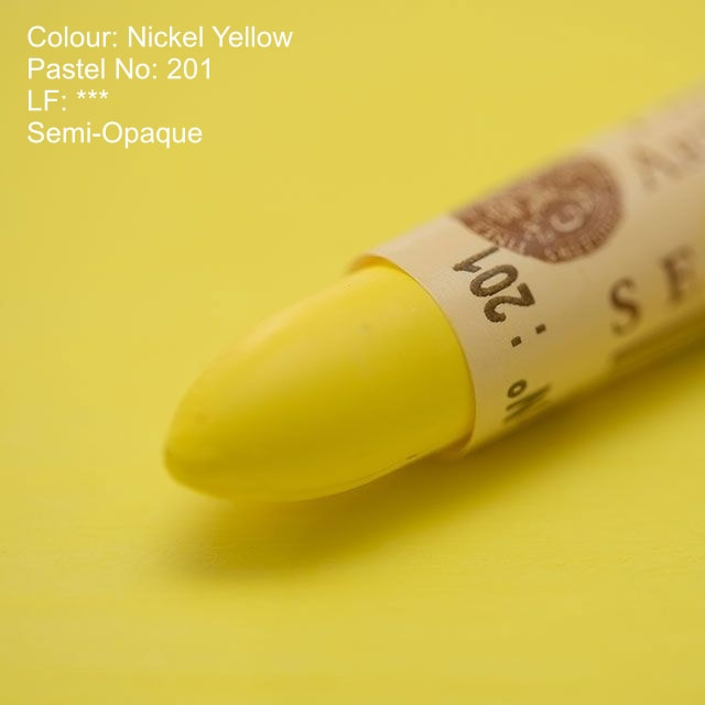 Sennelier oil pastel 201 - Nickel Yellow