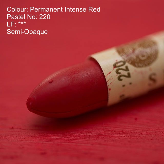 Sennelier oil pastel 220 - Intense Red