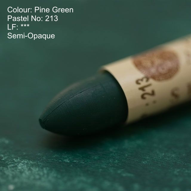 Sennelier oil pastel 213 - Pine Green