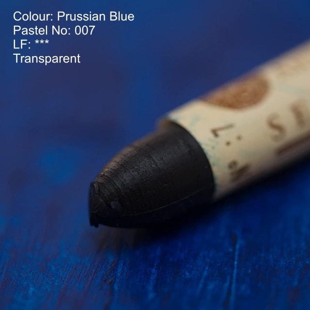 Sennelier oil pastel 007 - Prussian Blue
