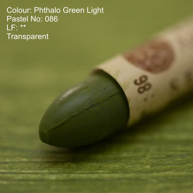 Sennelier oil pastel 086 - Phthalo Green Light