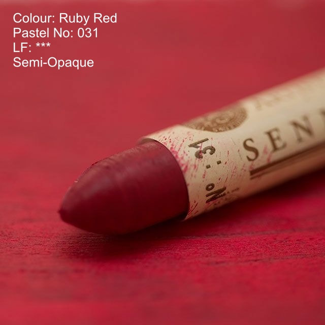 Sennelier oil pastel 031 - Ruby Red