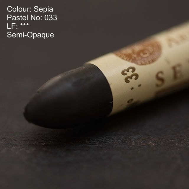 Sennelier oil pastel 033 - Sepia