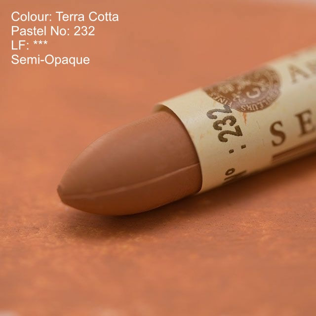 Sennelier oil pastel 232 - Terra Cotta