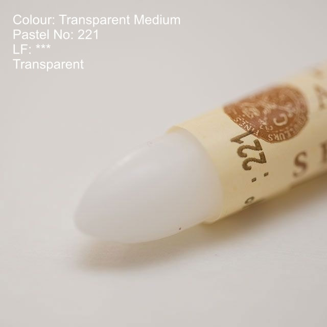 Sennelier oil pastels 221 - Transparent medium