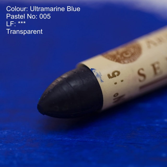 Sennelier oil pastel 005 - Ultramarine Blue