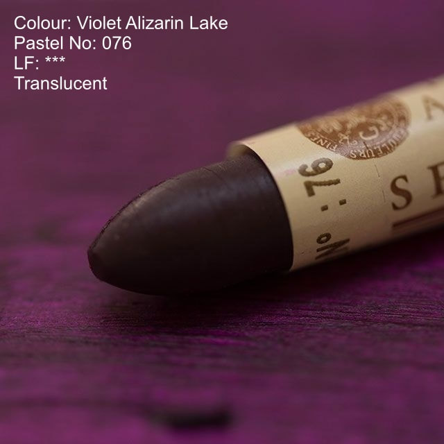 Sennelier oil pastel 076 - Violet Alizarin Lake