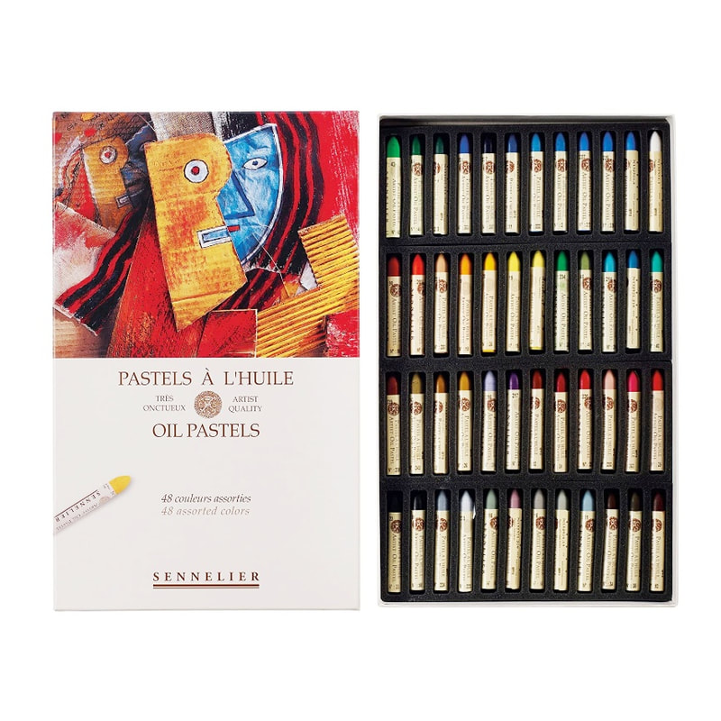 Sennelier oil pastels - 48 colours