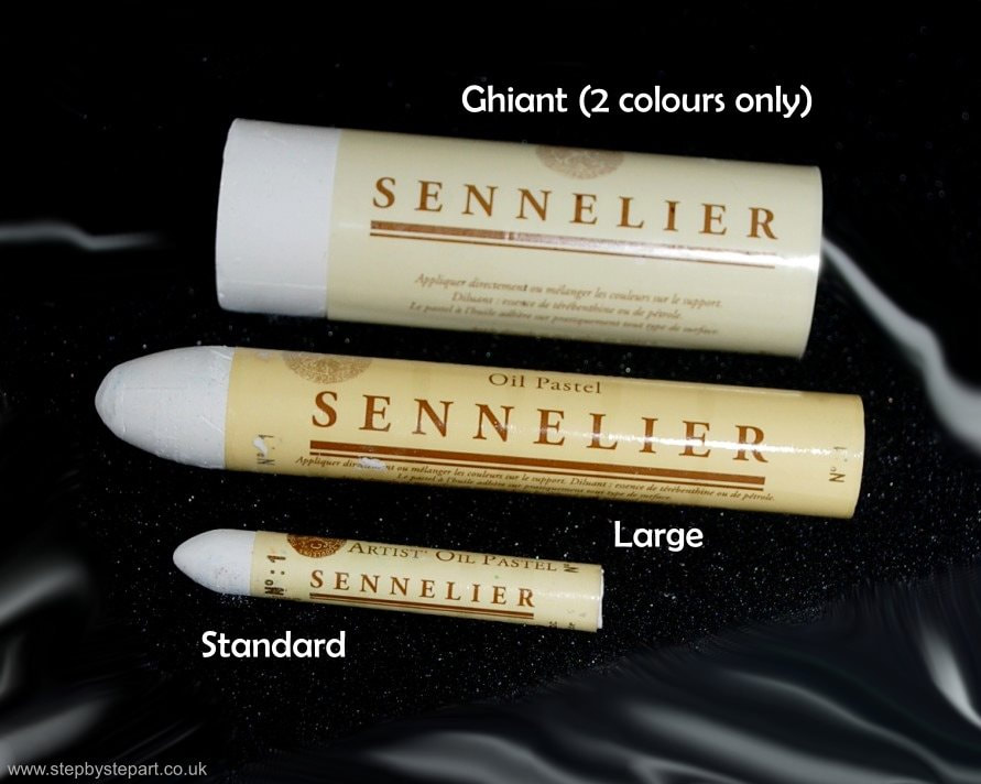 Sennelier oil pastels - Standard, Large and Grande