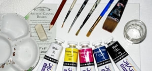 Winsor and Newton Galeria paints