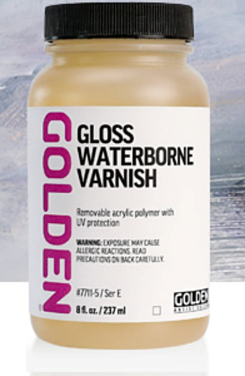 GOLDEN Waterborne varnish gloss