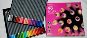 WH Smith colouring pencils