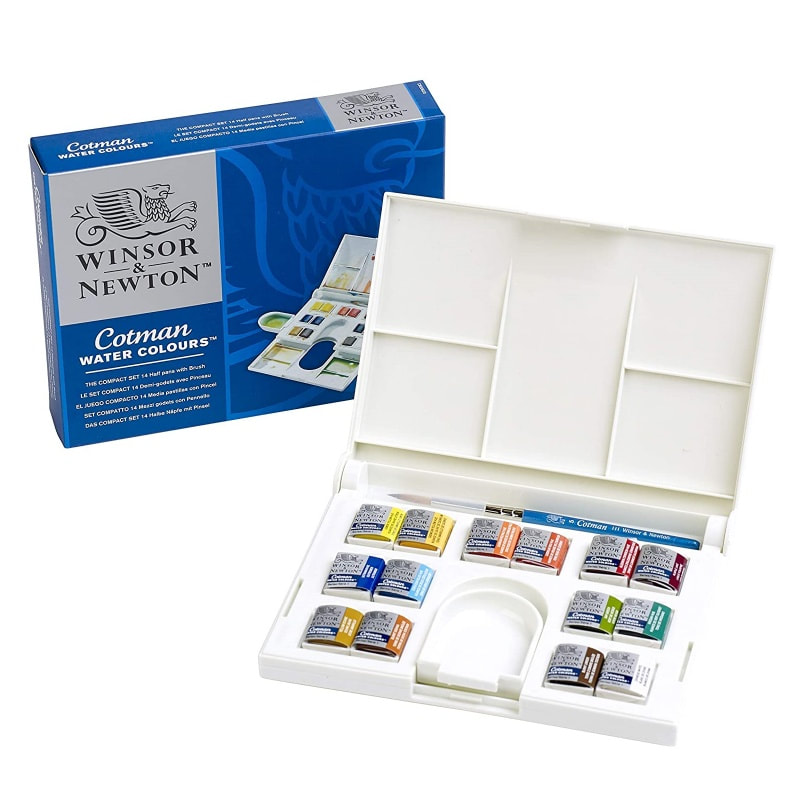 Winsor & Newton Cotman watercolour paint set